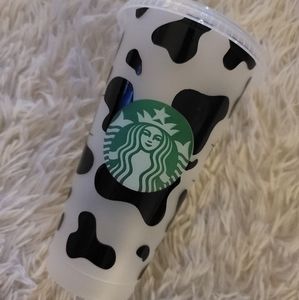 Cow print Starbucks Tumbler